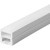 Профиль квадратный силиконовый 10х10 мм (тип А) PROFILED 20м/упак для LED ленты   441020