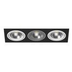 Встраиваемый светильник Lightstar i837060906 Intero 111 под лампы 3xGU10 150W