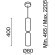 Подвесной светильник Maytoni MOD177PL-01W