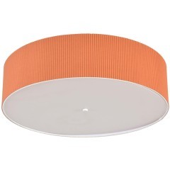 8329/5 Светильник с 2 креплениям, потолочный или подвесной, тканевый плафон 50см кирпичного цвета E27 5x60W 220V Lumion GOFERA