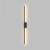 Светильник настенный в виде вытянутой палки светящий на стену Denkirs TRIXRAY 6.5Вт 3000К DK5082-BK