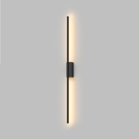 Светильник настенный в виде вытянутой палки светящий на стену Denkirs TRIXRAY 6.5Вт 3000К DK5082-BK