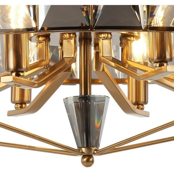 Люстра подвесная хрустальная Stilfort 2090/05/08C серия Avenue