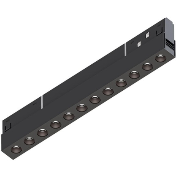 A5744PL-1BK Трековый магнитный SMART (TUYA, Алиса, Bluetooth, Wi-Fi) светодиодный светильник Arte Lamp Expert CRI90+ 2700-6000К 600Лм 24° 12