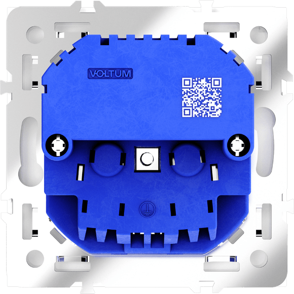 VLS040503 Розетка встраиваемая с заземлением и защитными шторками и с двумя USB зарядками Type-А и Type-C. Ток 16 Ампер (3500 Ватт) кашемирового цвета VOLTUM S70 (кашемир)