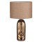 8149/1T MODERNI LN25 бронза/бежевый, керамика/текстиль Настольная лампа Е27 1*60W 220V AKIVI