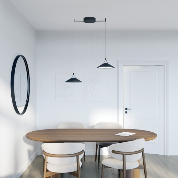 DK5564-BK Cветодиодный светильник на ременный шинопровод Denkirs Belty CRI90+ 4000К 1710Лм 120° 20Вт