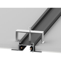 Lightstar 501000 Фиксирующая скоба для монтажа 2-контактных встраиваемых треков 50102X, 50103X в ГКЛ потолки