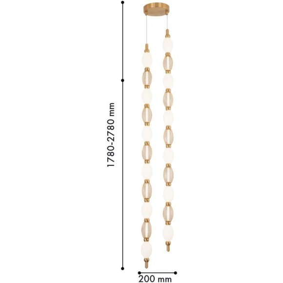 Подвесной светильник Perler 4559-2PC