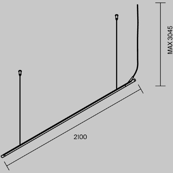 Шинопровод Technical TRX233-HL-2B Шинопровод Technical TRX233-HL-2B