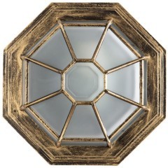 Настенно-потолочный светильник Arte Lamp A3121PF-1BN PEGASUS IP44 под лампу 1xE27 60W