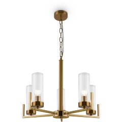 Люстра подвесная Freya FR5214PL-05BS Adeline под лампы 5xE14 60W