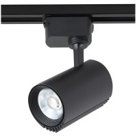 Однофазный двужильный светодиодный трековый светильник Crystallux CLT 0.31 007 10W BL 3000К 950Лм CRI80+ 24° 10Вт