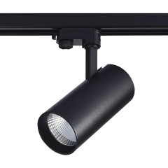 ST661.446.40 Св-к трек. Черный LED 1*40W 4000K 3 200Lm Ra90 38° IP20 L190xW85xH265 165-265V Трехфазная трековая система
