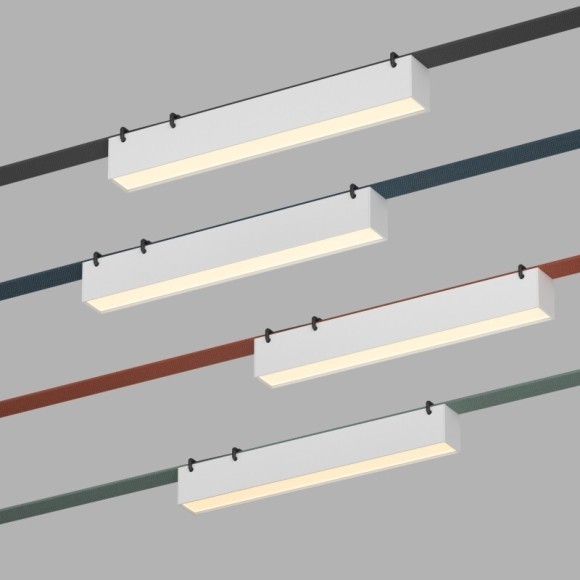 DK5575-WH Cветодиодный светильник на ременный шинопровод Denkirs Belty CRI90+ 3000К 700Лм 120° 12Вт