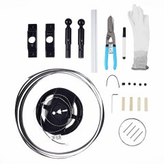 ST961.437.09 Тросовая световая система готовая 12м 3000К 105W 10680Лм SMD LED ST-Luce RAY