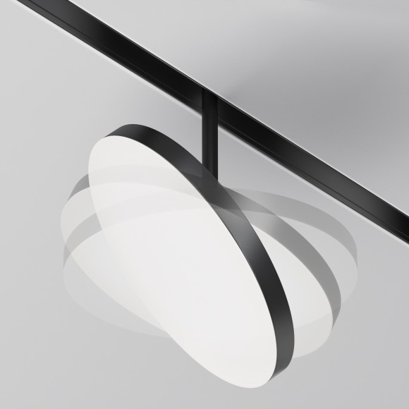 TR131-2-15W4K-B Трековый магнитный светодиодный светильник Maytoni Exility CRI90+ 4000К 765Лм 120° 15Вт