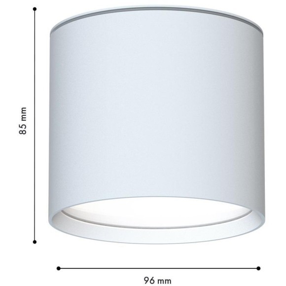 4664-1U, уличный светильник, D96xH85, 1xGX53LEDx15W, IP54, excluded