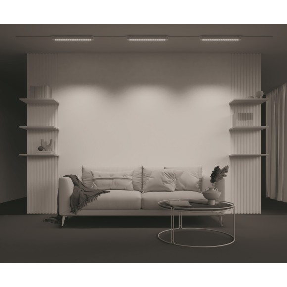 Однофазный двужильный светодиодный трековый светильник Maytoni Unity TR010-1-20W4K-M-W Points Rot 4000К 1500Лм CRI90+ 36° 20Вт