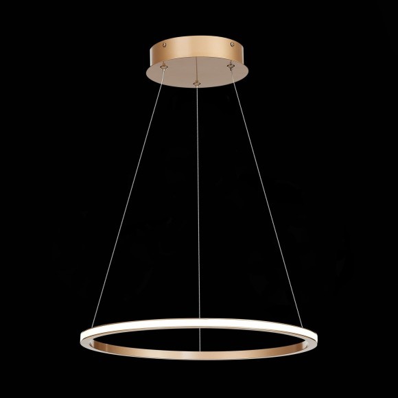 ST604.243.22 Светильник подвесной ST-Luce Золотистый/Белый LED 1*22W 4000K Подвесные светильники ST604.243.22 Светильник подвесной ST-Luce Золотистый/Белый LED 1*22W 4000K Подвесные светильники