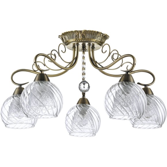 Люстра потолочная Freya FR2662-PL-05-BZ Nella под лампы 5xE14 40W Люстра потолочная Freya FR2662-PL-05-BZ Nella под лампы 5xE14 40W