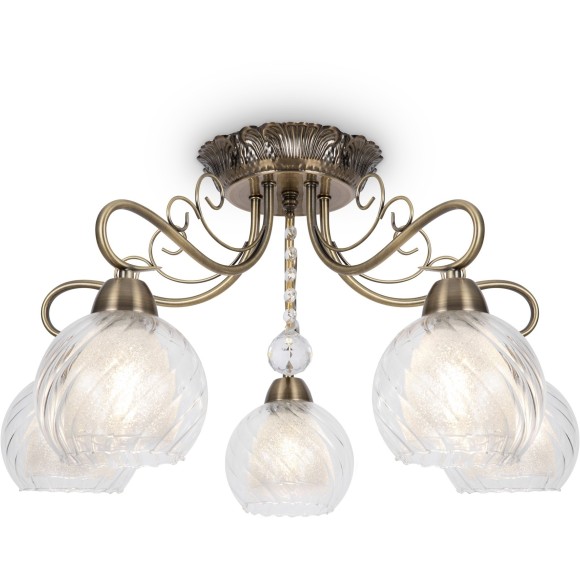 Люстра потолочная Freya FR2662-PL-05-BZ Nella под лампы 5xE14 40W Люстра потолочная Freya FR2662-PL-05-BZ Nella под лампы 5xE14 40W