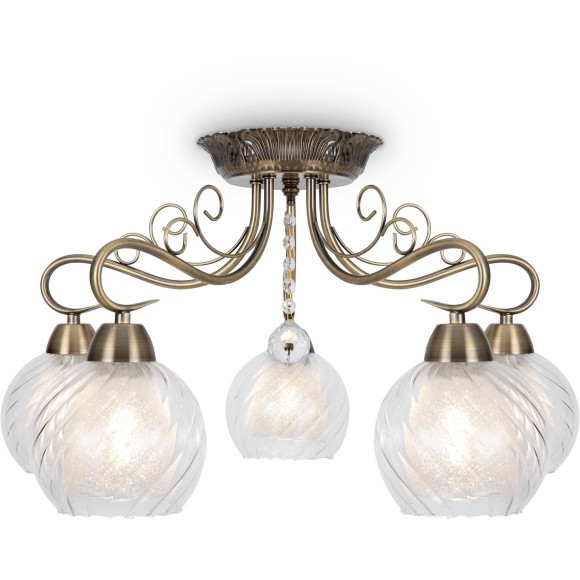 Люстра потолочная Freya FR2662-PL-05-BZ Nella под лампы 5xE14 40W Люстра потолочная Freya FR2662-PL-05-BZ Nella под лампы 5xE14 40W