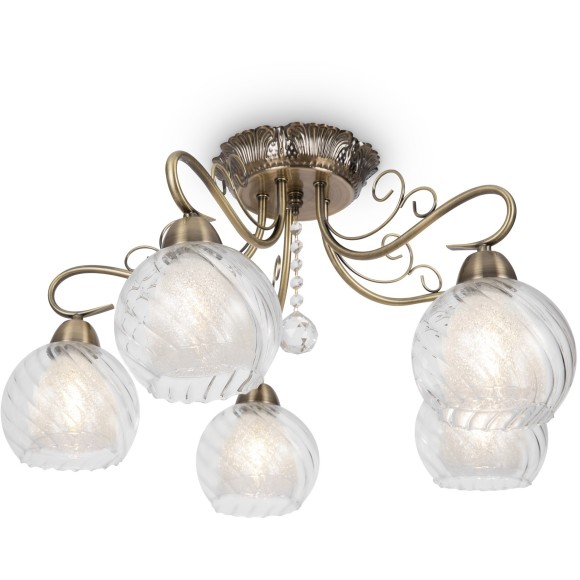 Люстра потолочная Freya FR2662-PL-05-BZ Nella под лампы 5xE14 40W Люстра потолочная Freya FR2662-PL-05-BZ Nella под лампы 5xE14 40W