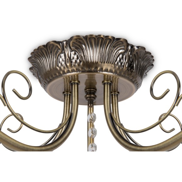 Люстра потолочная Freya FR2662-PL-05-BZ Nella под лампы 5xE14 40W Люстра потолочная Freya FR2662-PL-05-BZ Nella под лампы 5xE14 40W