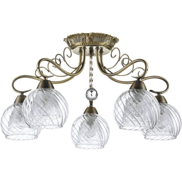 Люстра потолочная Freya FR2662-PL-05-BZ Nella под лампы 5xE14 40W Люстра потолочная Freya FR2662-PL-05-BZ Nella под лампы 5xE14 40W