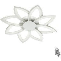 Люстра потолочная диммир. с ДУ LED 108W 3000-6000К 6120Лм 220V JUNA 4447/99CL