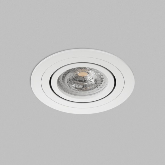 Встраиваемый точечный светильник Denkirs PRIME DK-DH2020-WH (GU5.3, LED, 15 Вт, IP20, белый, алюминий, поворотный) Встраиваемый точечный светильник Denkirs PRIME DK-DH2020-WH (GU5.3, LED, 15 Вт, IP20, белый, алюминий, поворотный)