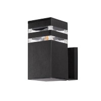 Уличный настенный светильник Arte Lamp A4421AL-1BK HADAR IP44 под лампу 1xE27 20W