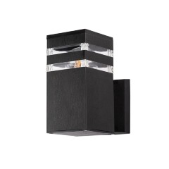 Уличный настенный светильник Arte Lamp A4421AL-1BK HADAR IP44 под лампу 1xE27 20W