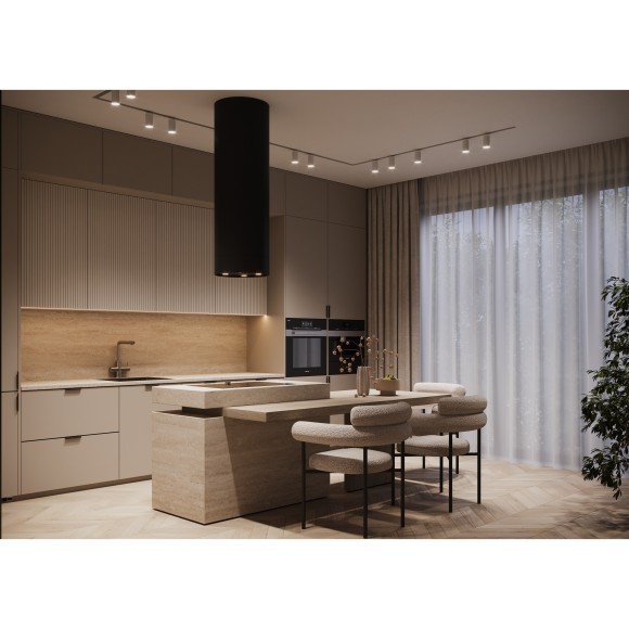 Однофазный двужильный трековый светильник Maytoni Unity TR089-1-GU10-BB Artisan под сменную лампу GU10