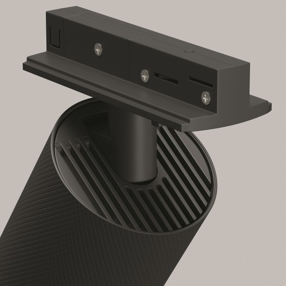 Однофазный двужильный трековый светильник Maytoni Unity TR089-1-GU10-BB Artisan под сменную лампу GU10