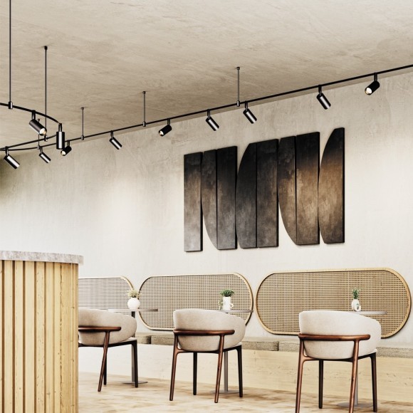 Светильник на гибкий шинопровод Maytoni Flexity TR201-1-5W3K-M-BBS 3000K 400лм 5Вт Светильник на гибкий шинопровод Maytoni Flexity TR201-1-5W3K-M-BBS 3000K 400лм 5Вт