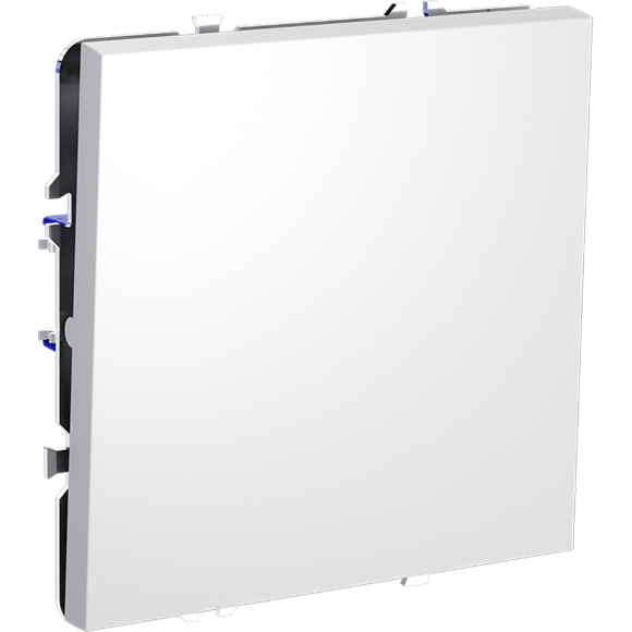 VLS010502 Перекрестный переключатель встраиваемый одноклавишный 10 ампер (2200 Ватт) белого матового цвета VOLTUM S70 (белый матовый)