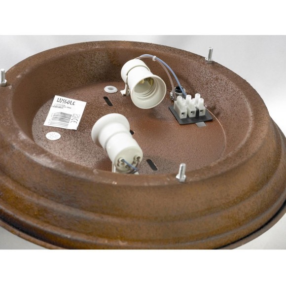 Настенно-потолочный светильник Lussole LSP-8068 HUNTSVILLE IP21 под лампы 2xE27 80W