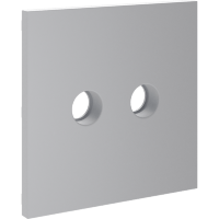 VLS001616 Накладка для розетки телевизионной оконечной TV+SAT (Телевизионный + Спутниковый) серого цвета VOLTUM S70 (серый)