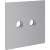 VLS001616 Накладка для розетки телевизионной оконечной TV+SAT (Телевизионный + Спутниковый) серого цвета VOLTUM S70 (серый)