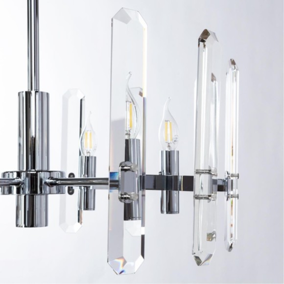 Люстра хрустальная Divinare 7136/02 LM-6 TENERIFE под лампы 6xE14 60W