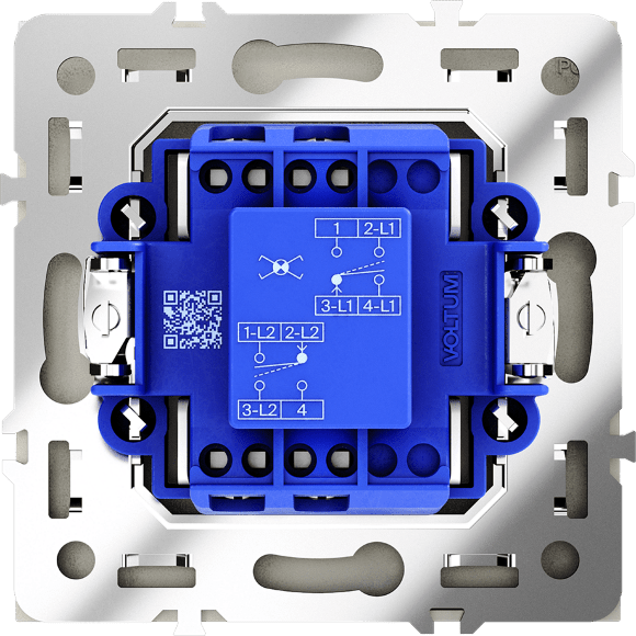 VLS010504 Перекрестный переключатель встраиваемый одноклавишный 10 ампер (2200 Ватт) шелкового цвета VOLTUM S70 (шелк) VLS010504 Перекрестный переключатель встраиваемый одноклавишный 10 ампер (2200 Ватт) шелкового цвета VOLTUM S70 (шелк)