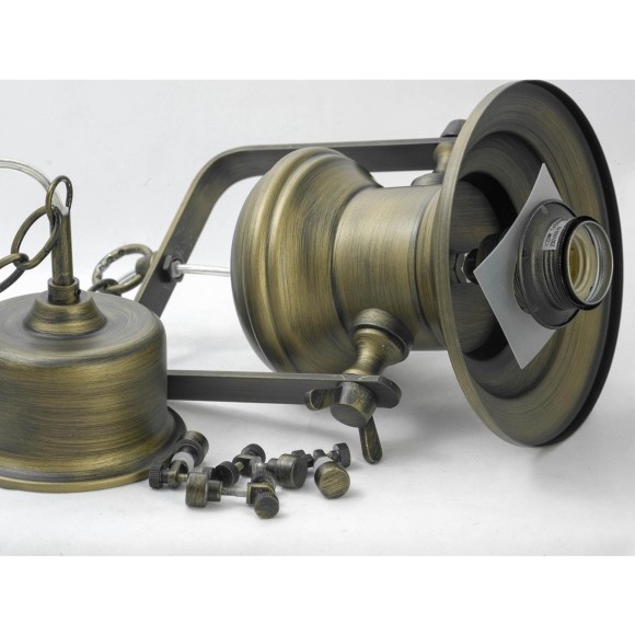 Подвесной светильник с 1 плафоном Lussole GRLSP-9611 MONSEY IP21 под лампу 1xE27 10W Подвесной светильник с 1 плафоном Lussole GRLSP-9611 MONSEY IP21 под лампу 1xE27 10W