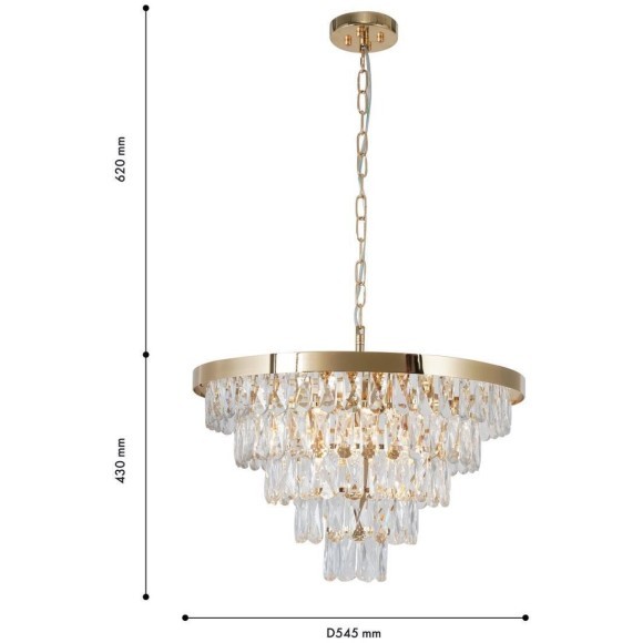 Подвесная люстра Cake 4091-6P