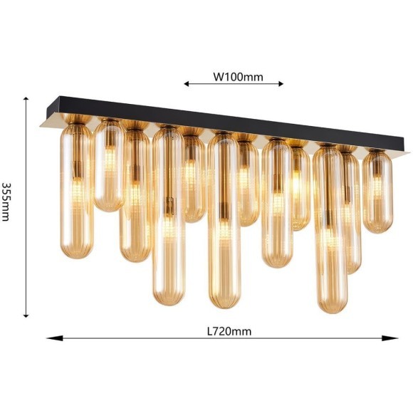 Потолочный светильник Stalactit 4455-12P