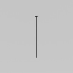 Maytoni ARITY TRX234-V-1B Шинопровод с резьбой, вертикальный черный круглый, высота 103 см, диаметр 1.3 см