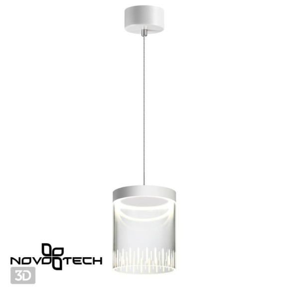 Подвесной светильник цилиндр Novotech 359007 Aura светодиодный LED 18W