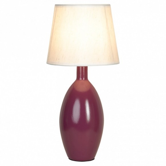 Декоративная настольная лампа Lussole LSP-0581Wh Garfield IP21 под лампу 1xE14 40W