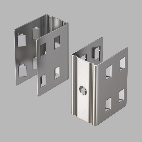 Клипса для гибкого неона 17x8мм 5 шт. 20054